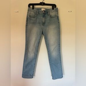 Driftwood Audrey Straight Leg Jeans Size 28 L 29